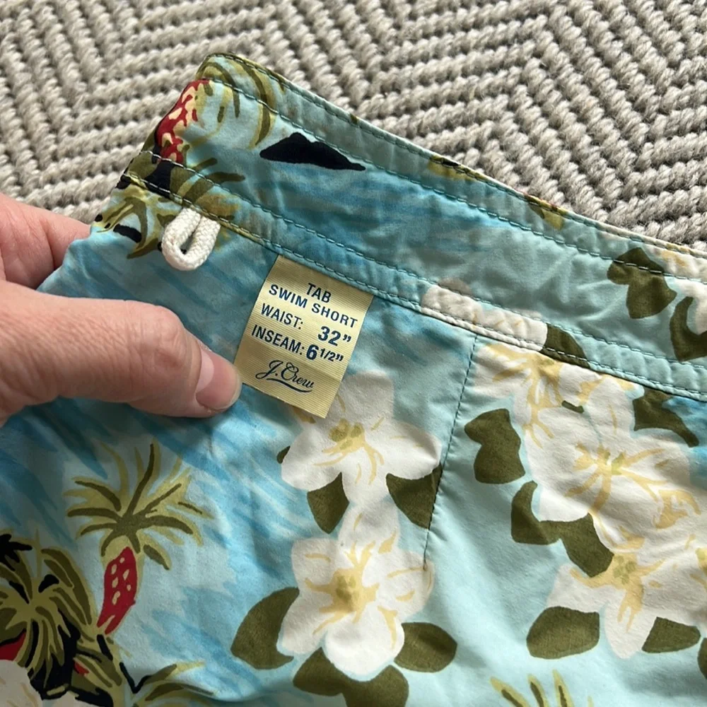 J. Crew swim shorts